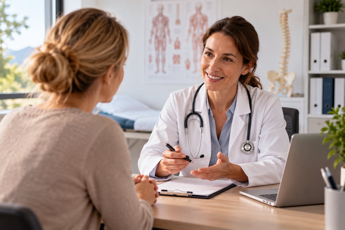 Beratungssituation im Gesundheitsumfeld
